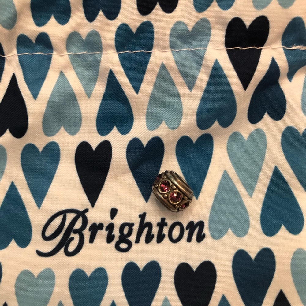 Brighton purple crystal charm